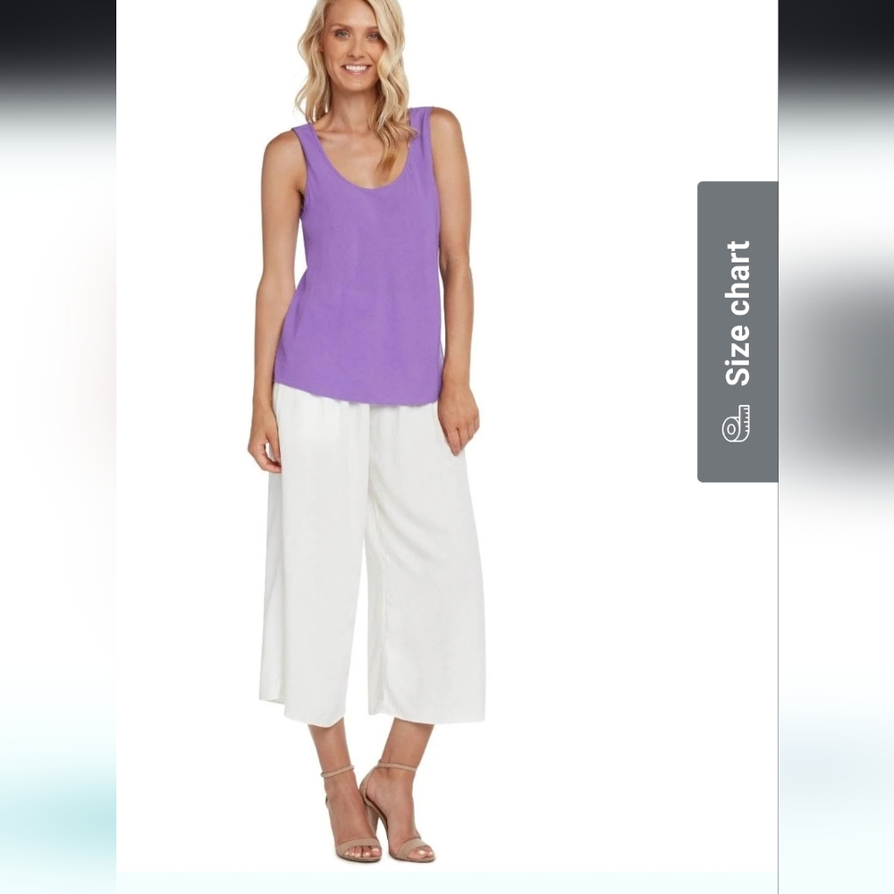 Jams World Purple Sleeveless Top